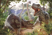 Pyramid Dinosaur Battle David Penfound Poster 91,5x61cm | Posters.nl