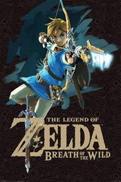 Pyramid The Legend of Zelda Breath of the Wild Game Cover Poster 61x91,5cm | Posters.nl