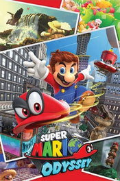 Pyramid Super Mario Odyssey Collage Poster 61x91,5cm | Posters.nl