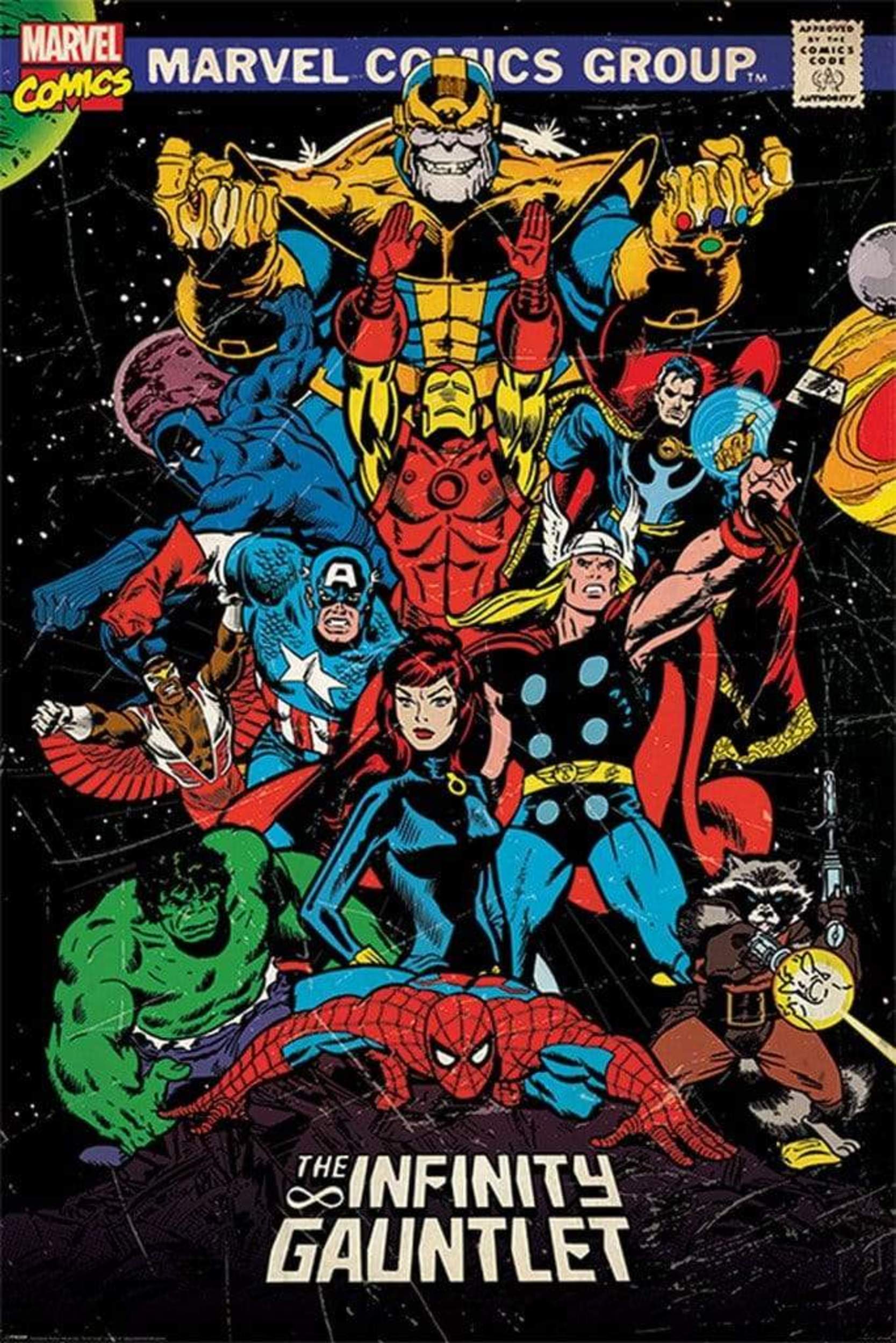 Pyramid Marvel Comics The Infinity Gauntlet Poster 61x91,5cm | Posters.nl