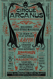 Pyramid Fantastic Beasts the Crimes of Grindelwald Le Cirque Arcanus Poster 61x91,5cm | Posters.nl