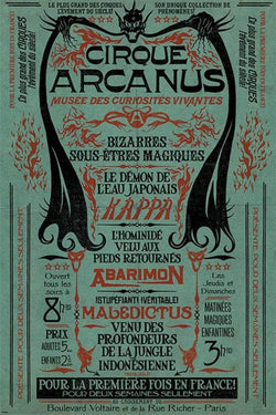 Poster Fantastic Beasts - the Crimes of Grindelwald Le Cirque Arcanus 61x91,5cm