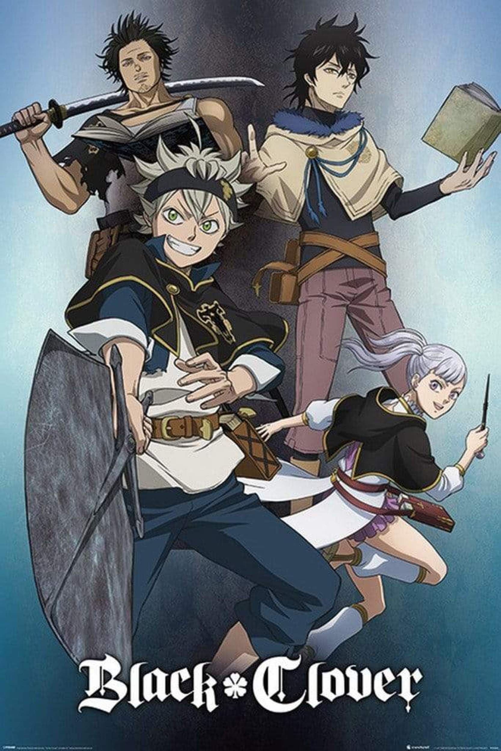 Pyramid Black Clover Magic Poster 61x91,5cm | Posters.nl