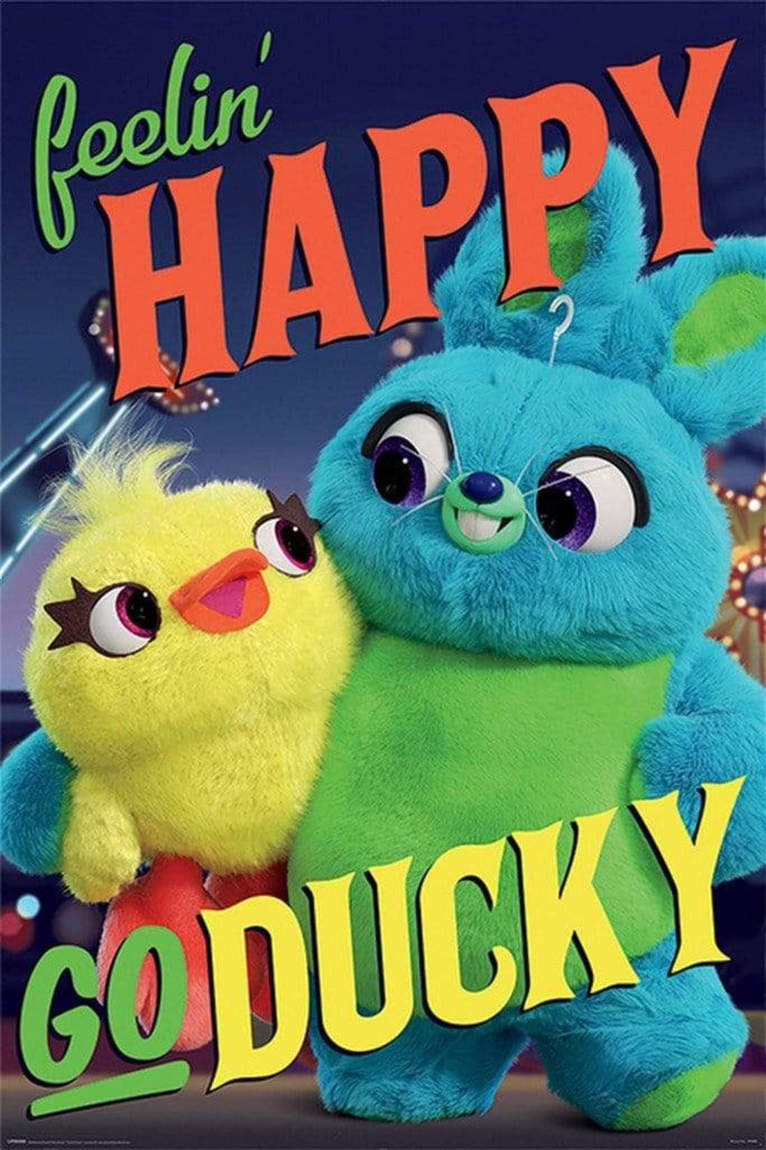 Pyramid Toy Story 4 Happy Go Ducky Poster 61x91,5cm | Posters.nl