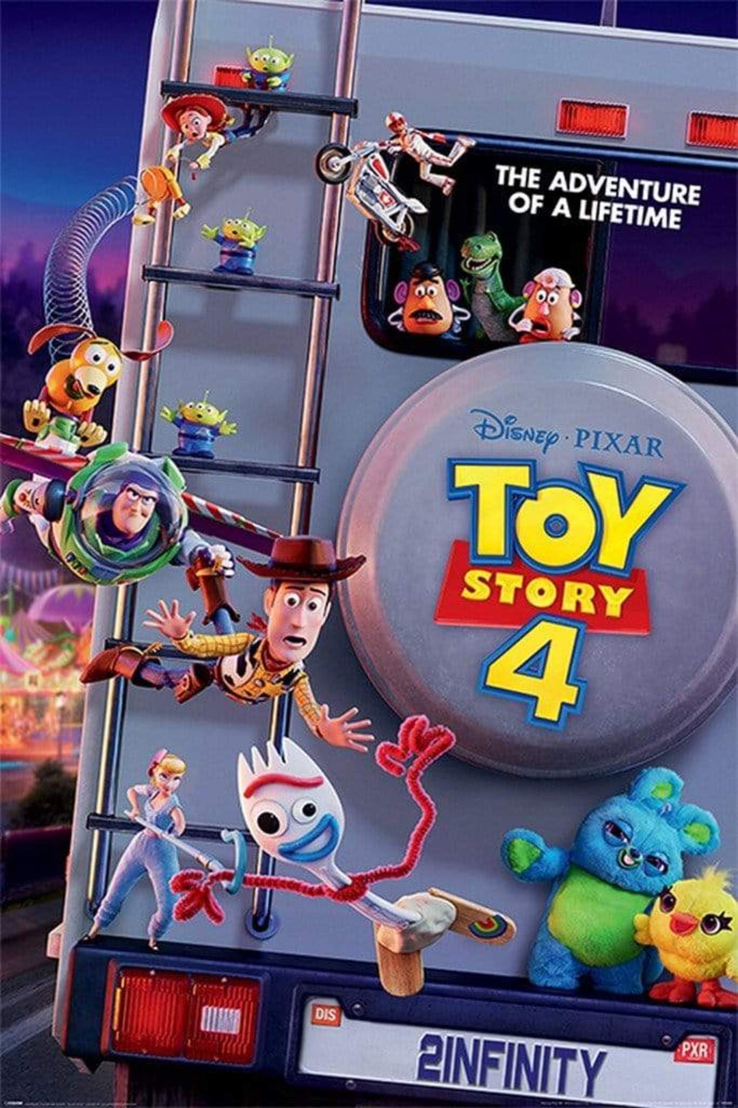 Pyramid Toy Story 4 Adventure of a Lifetime Poster 61x91,5cm | Posters.nl