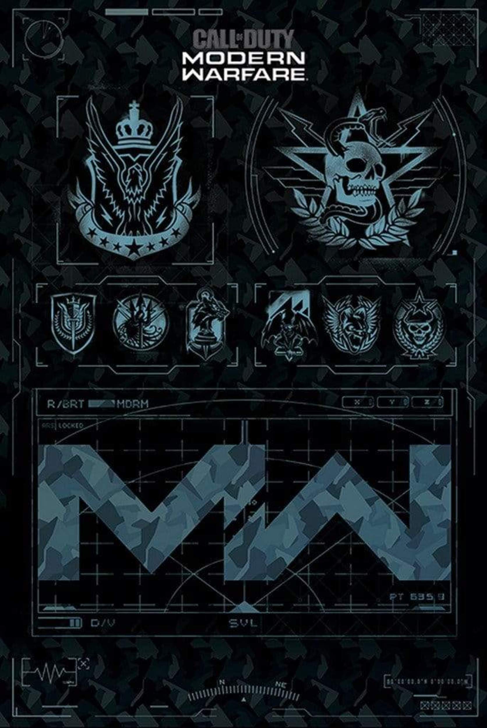 Pyramid Call of Duty Modern Warfare Fractions Poster 61x91,5cm | Posters.nl