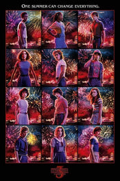 Pyramid Stranger Things Character Montage Poster 61x91,5cm | Posters.nl