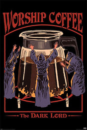Pyramid Steven Rhodes Worship Coffee Poster 61x91,5cm | Posters.nl