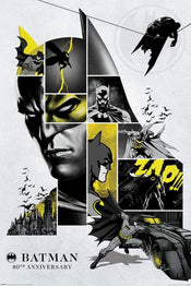 Pyramid Batman 80th Anniversary Poster 61x91,5cm | Posters.nl