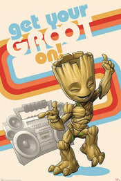 Pyramid Guardians of the Galaxy Get Your Groot On Poster 61x91,5cm | Posters.nl