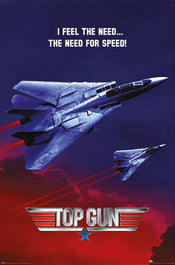 pyramid pp34631 top gun the need for speed poster 61x91 5cm | Posters.nl