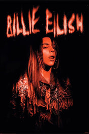 pyramid pp34643 billie eilish sparks poster 61x91 5cm | Posters.nl