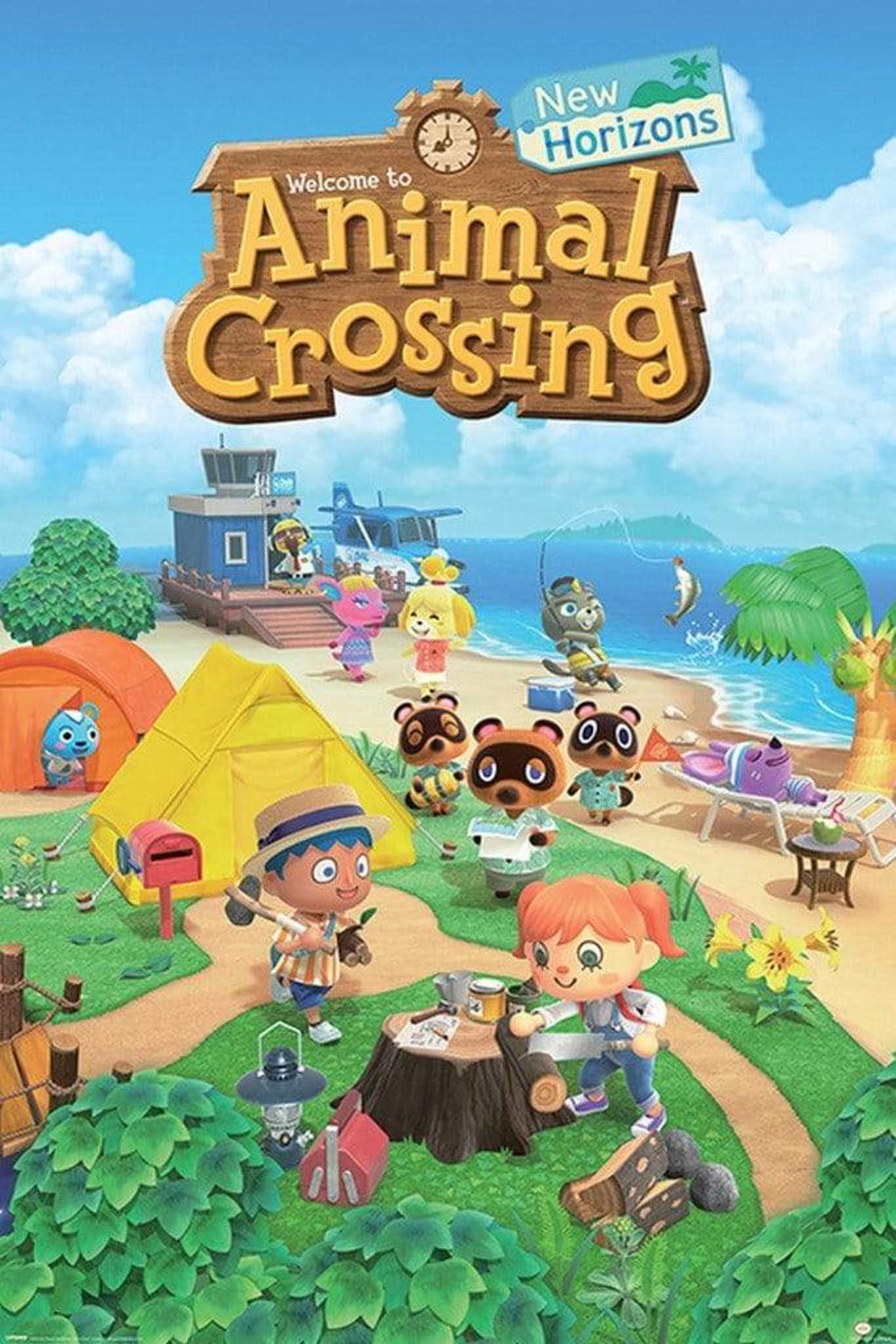 Pyramid Animal Crossing New Horizons Poster 61x91,5cm | Posters.nl