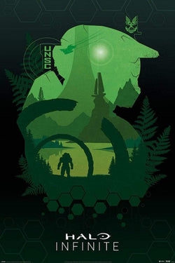 Pyramid Halo Infinite Lakeside Poster 61x91,5cm | Posters.nl