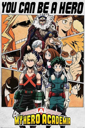 Pyramid My Hero Academia Be a Hero Poster 61x91,5cm | Posters.nl