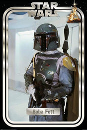 Pyramid Star Wars Boba Fett Retro Packaging Poster 61x91,5cm | Posters.nl