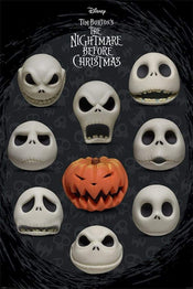 Pyramid Nightmare Before Christmas Many Faces of Jack Poster 61x91,5cm | Posters.nl