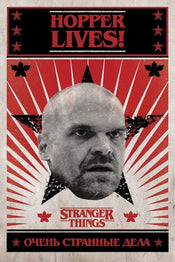 Pyramid Stranger Things Hopper Lives Poster 61x91,5cm | Posters.nl