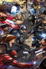 Pyramid Avengers Gamerverse Face Off Poster 61x91,5cm | Posters.nl