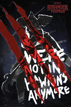 Pyramid Pp34719 Stranger Things 4 Not In Hawkins Poster 61x91,5cm | Posters.nl
