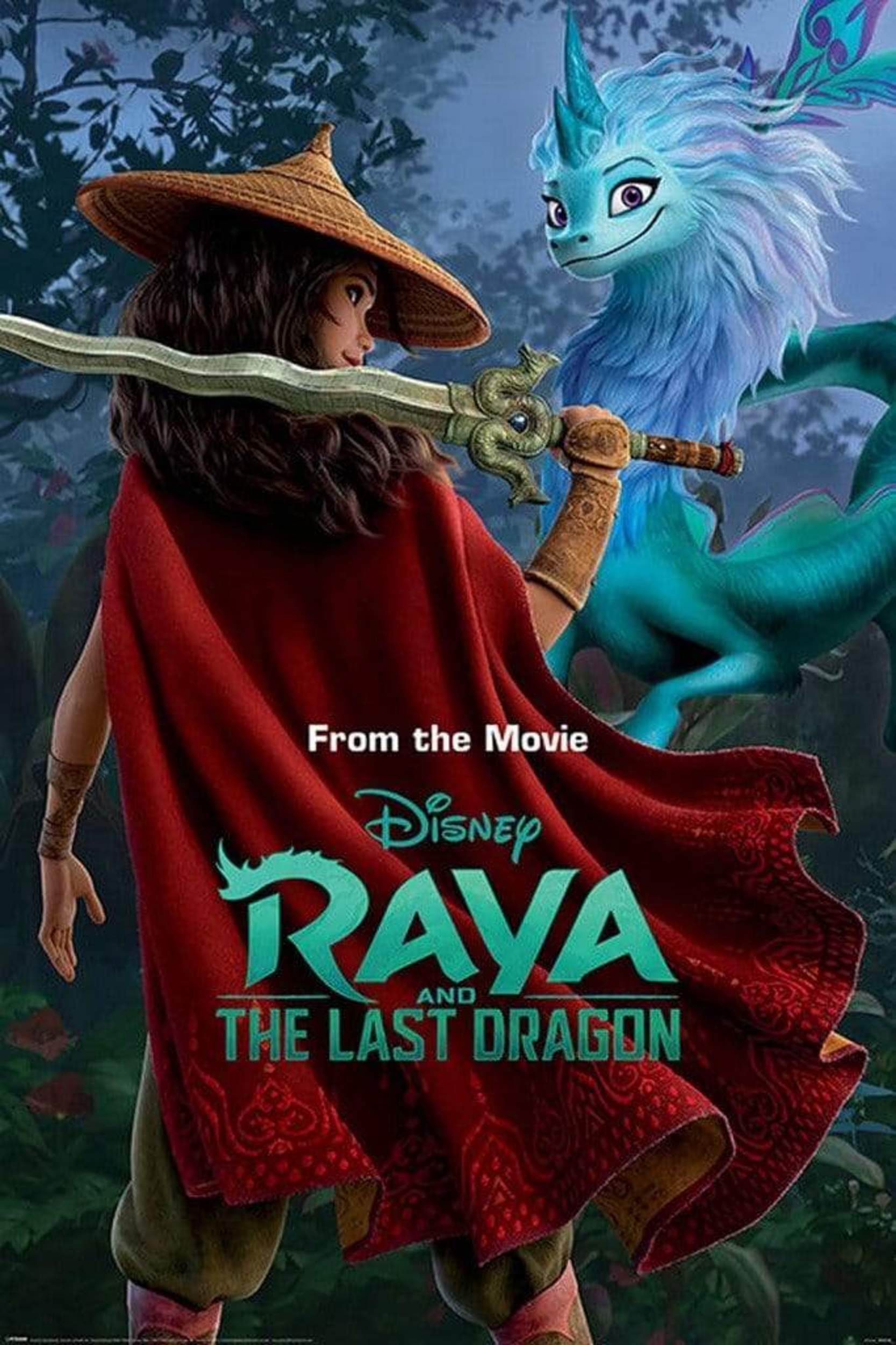 Pyramid Raya and the Last Dragon Warrior in the Wild Poster 61x91,5cm | Posters.nl
