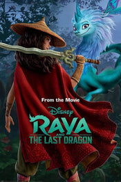 Pyramid Raya and the Last Dragon Warrior in the Wild Poster 61x91,5cm | Posters.nl