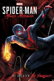 Pyramid Spider Man Miles Morales Cybernetic Swing Poster 61x91,5cm | Posters.nl