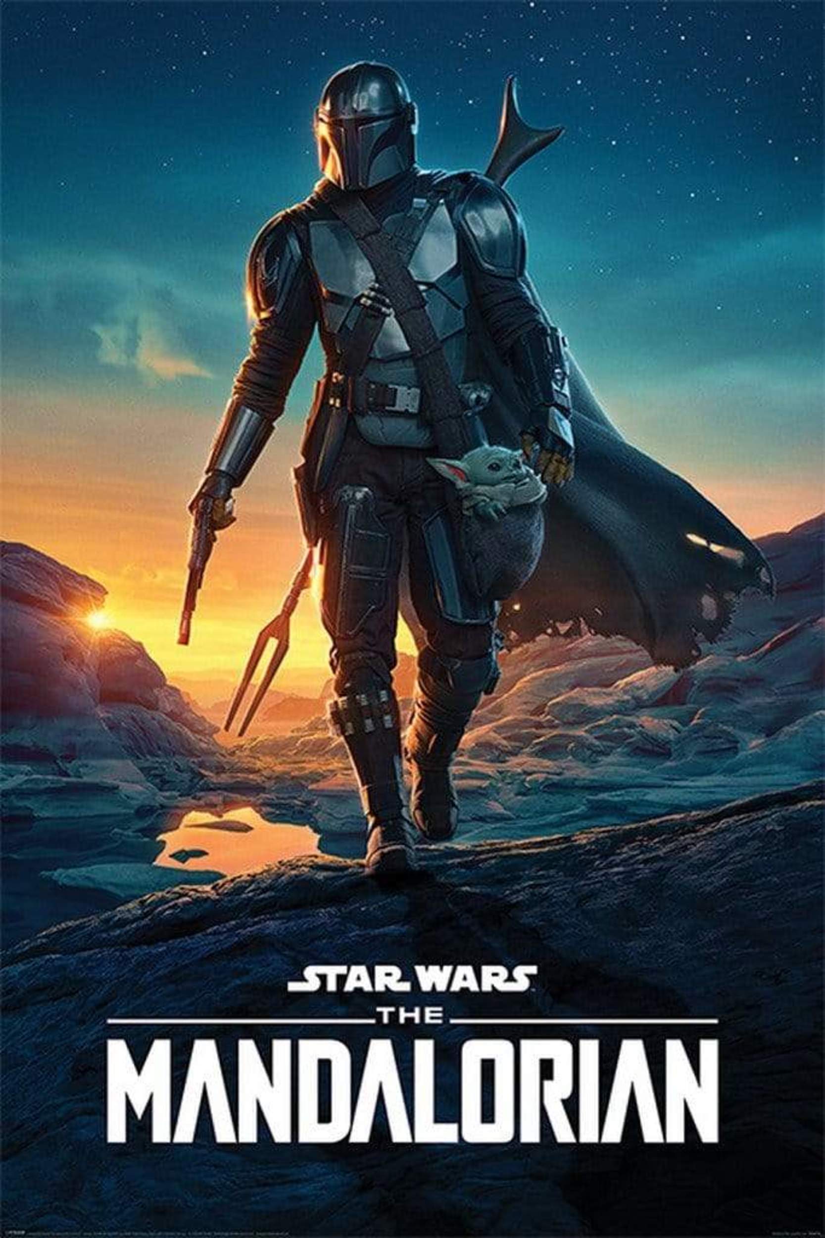 Pyramid Star Wars The Mandalorian Nightfall Poster 61x91,5cm | Posters.nl