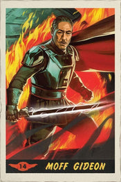 Pyramid Star Wars The Mandalorian Moff Gideon Card Poster 61x91,5cm | Posters.nl