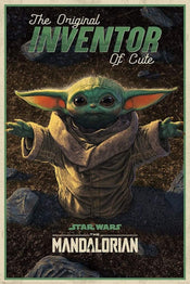Pyramid Star Wars The Mandalorian The Original Inventor of Cute Poster 61x91,5cm | Posters.nl