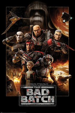 Poster Star Wars The Bad Batch Montage 61x91,5cm