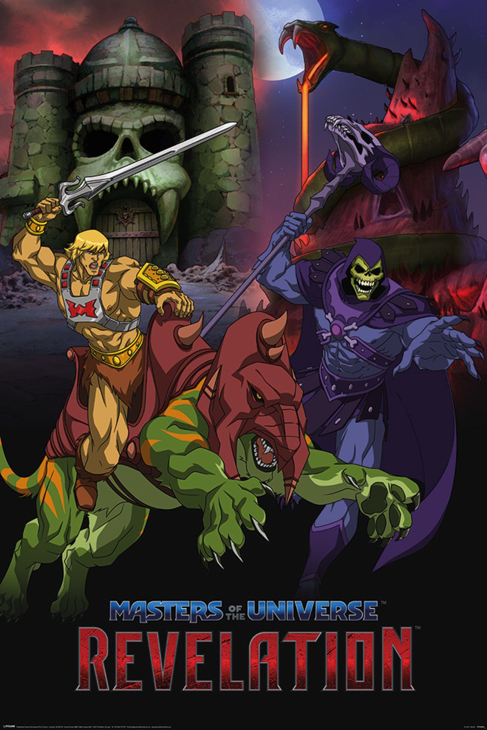 Pyramid Masters of the Universe Revelation Good vs Evil Poster 61x91,5cm | Posters.nl