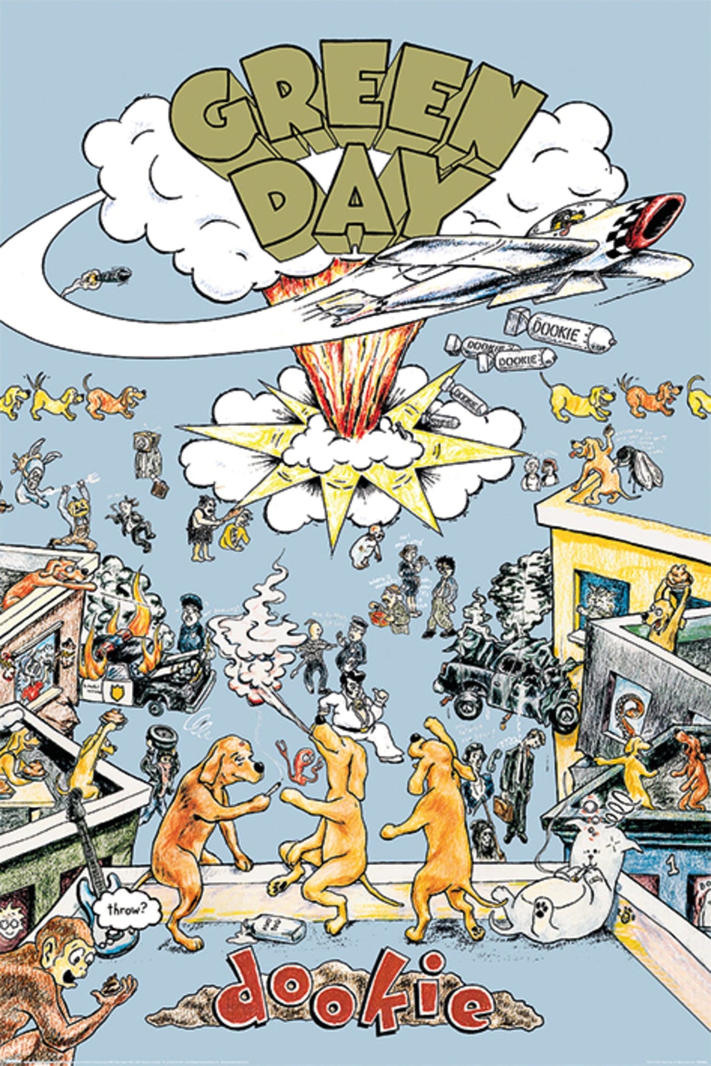 Pyramid Green Day Dookie Poster 61x91,5cm | Posters.nl