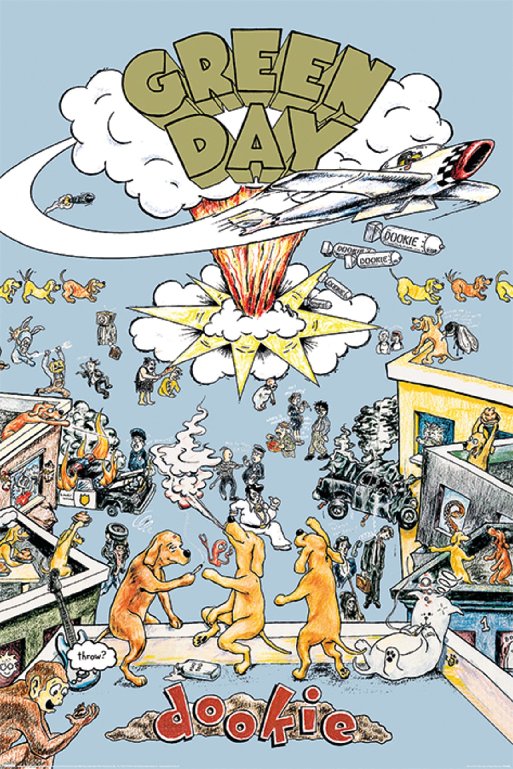 Pyramid Green Day Dookie Poster 61x91,5cm | Posters.nl