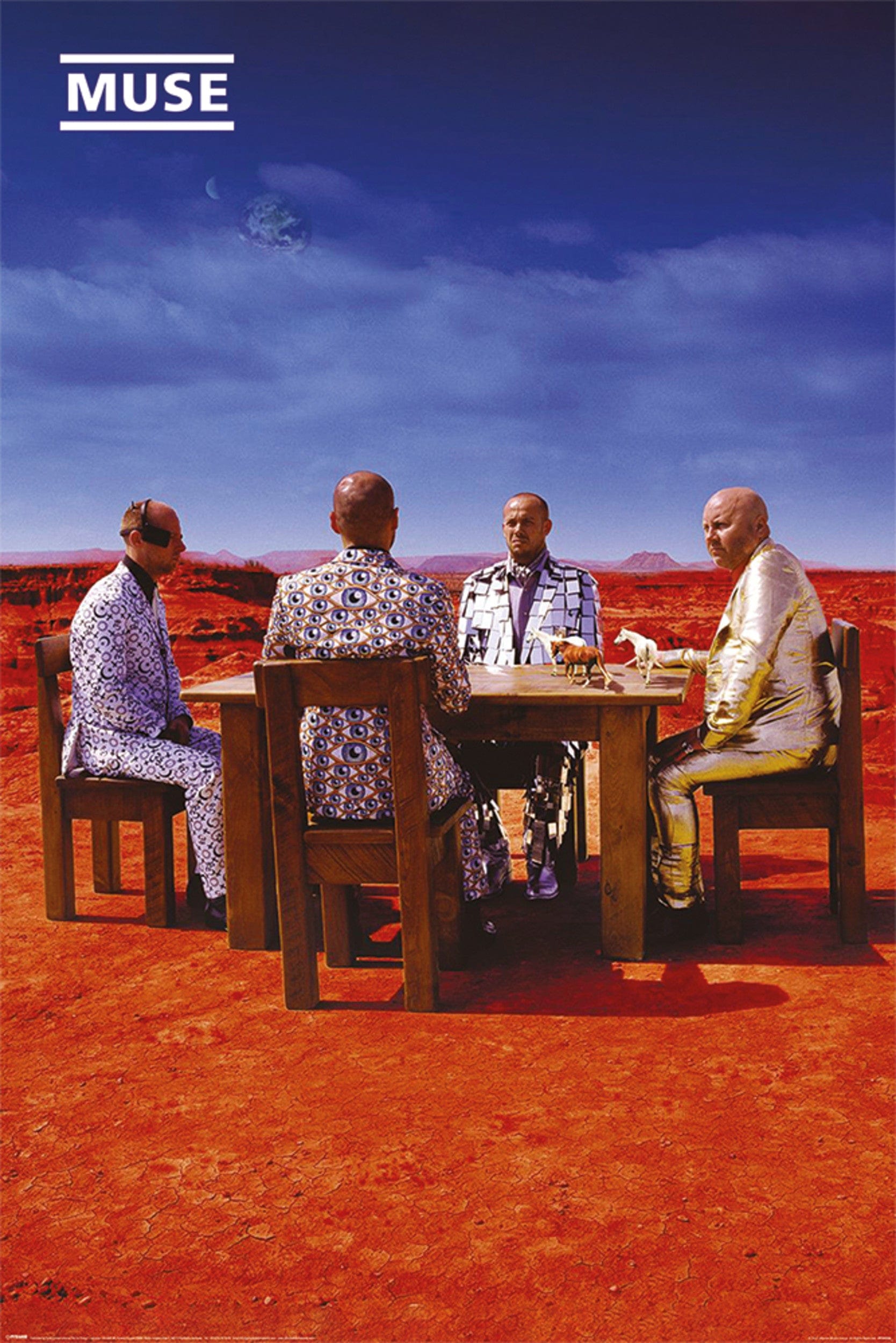 Pyramid Muse Black Holes And Revelations Poster 61x91,5cm | Posters.nl