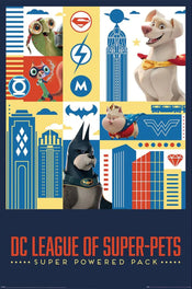 Pyramid Pp34975 Dc Super Pets Activate Poster 61x91,5cm | Posters.nl