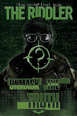 Pyramid Pp35034 The Batman Riddler Poster 61X91-5cm | Posters.nl