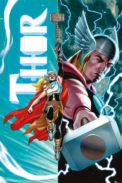 Pyramid Pp35120 Thor Vs Female Thor Poster 61x91,5cm | Posters.nl