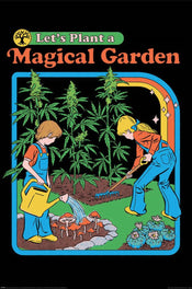 pyramid pp35199 steven rhodes lets plant a magical garden poster 61x91-5cm | Posters.nl