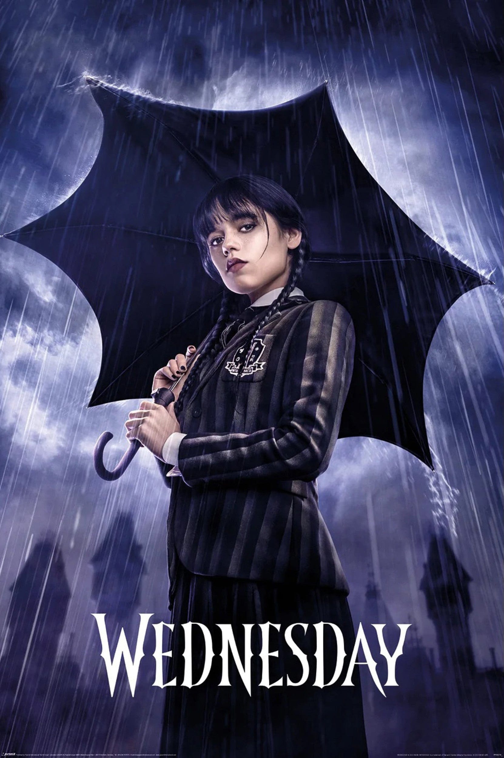 Pyramid Pp35274 Wednesday Downpour Poster 61X91,5cm | Posters.nl