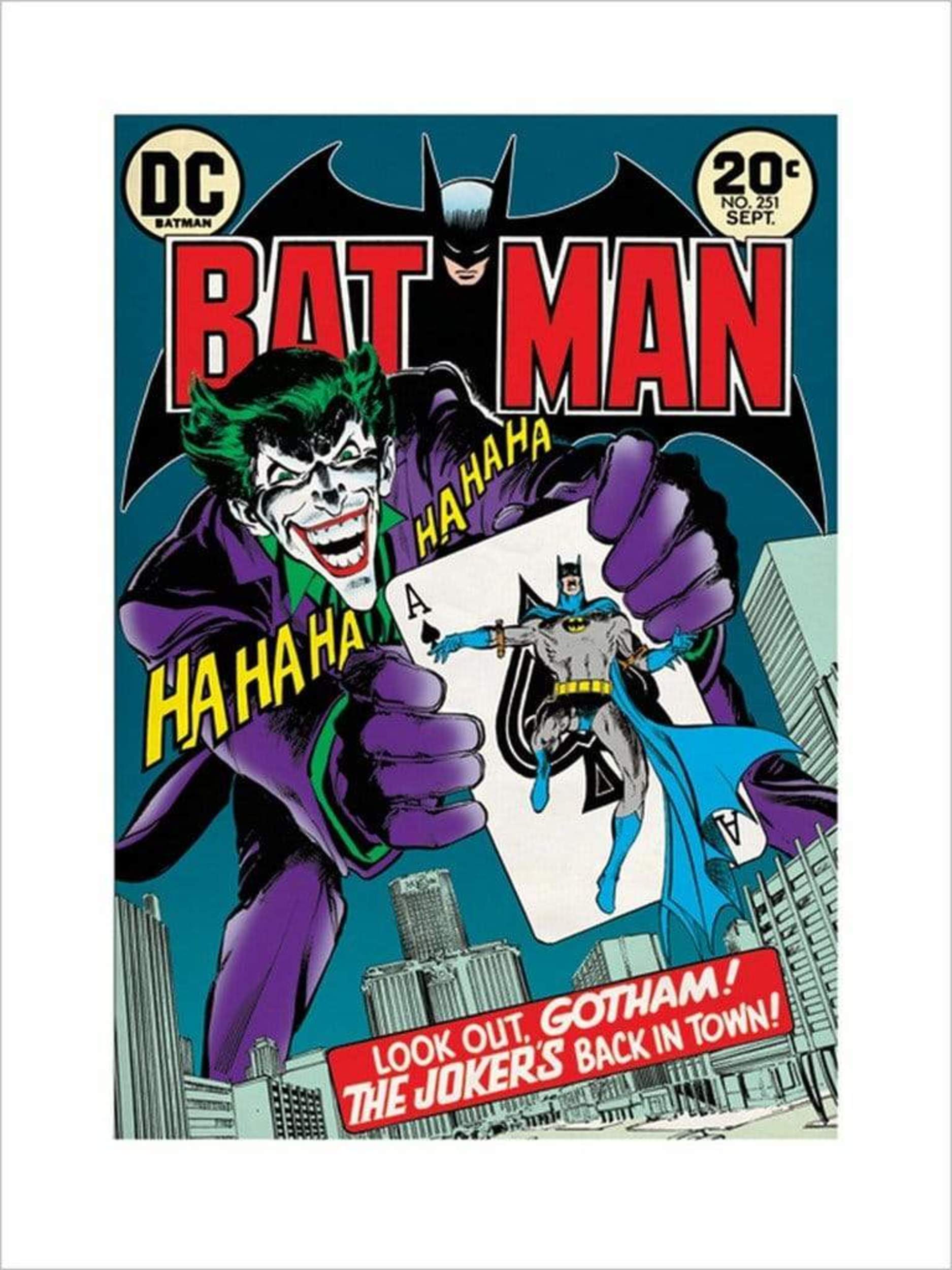 Pyramid Joker Back in Town Kunstdruk 60x80cm | Posters.nl