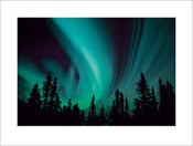 Pyramid Northern Lights Kunstdruk 60x80cm | Posters.nl