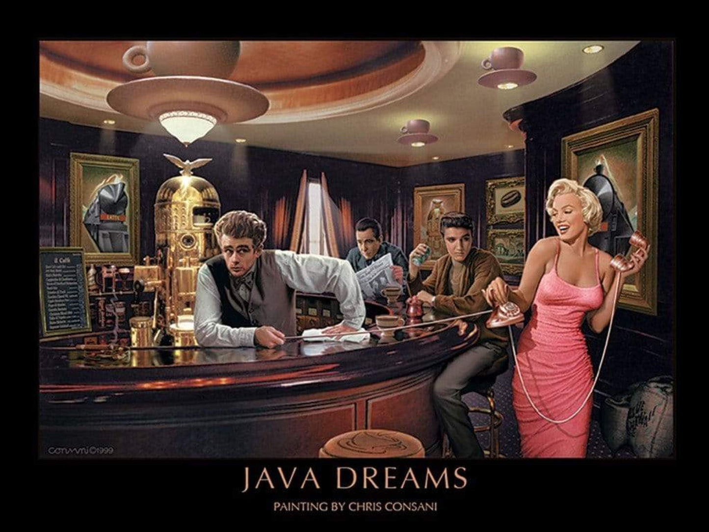 Pyramid Java Dreams Chris Consani Kunstdruk 60x80cm | Posters.nl