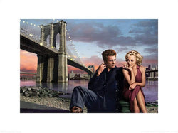 Pyramid Brooklyn Nights Chris Consani Kunstdruk 60x80cm | Posters.nl