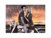 Pyramid Sunset Ride Joshua M Nelson Kunstdruk 60x80cm | Posters.nl