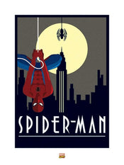 Pyramid Marvel Deco SpiderMan Hanging Kunstdruk 60x80cm | Posters.nl