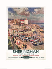 Pyramid Sheringham Kunstdruk 60x80cm | Posters.nl