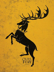 Pyramid Game of Thrones Baratheon Kunstdruk 60x80cm | Posters.nl