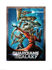Pyramid Guardians of The Galaxy Orb Kunstdruk 60x80cm | Posters.nl