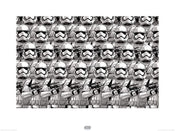 Pyramid Star Wars Episode VII Stormtrooper Pencil Art Kunstdruk 60x80cm | Posters.nl
